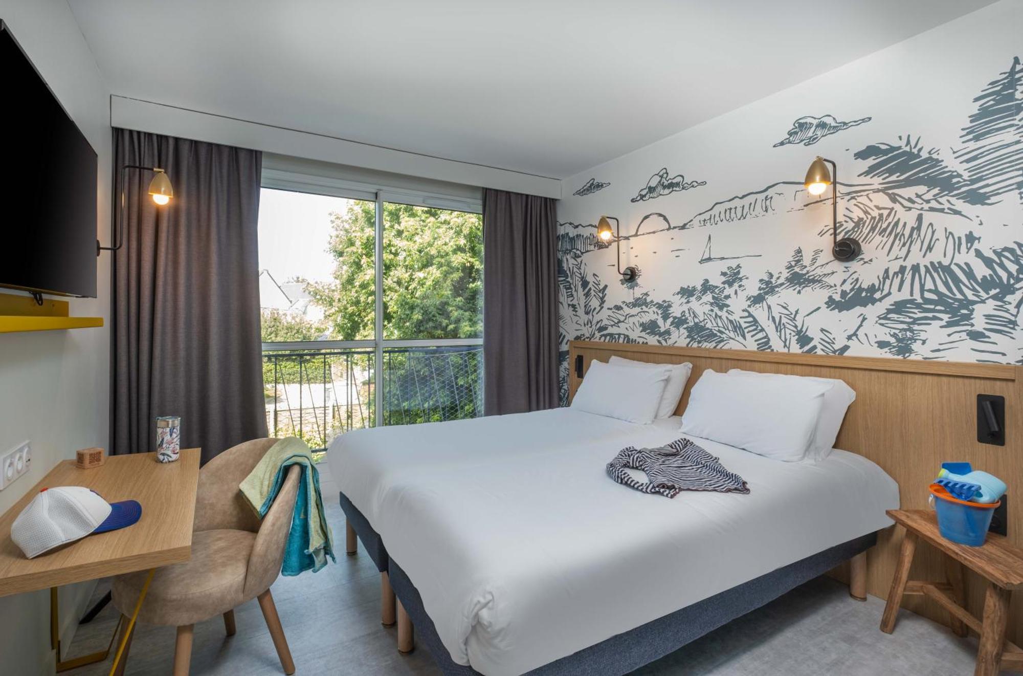 Отель L'Escale Marine, The Originals Relais Крозон Экстерьер фото